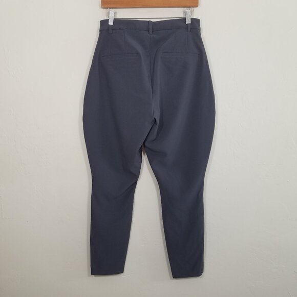 Express Curvy Skinny High Rise Stretch Dress Pants Gray Size 10 - Picture 4 of 8